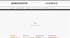 Desktop Screenshot of ankaradisestetigi.com